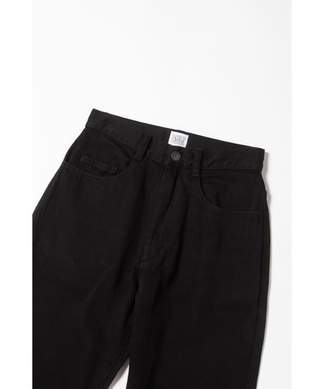 Tostalgic denim pants / black