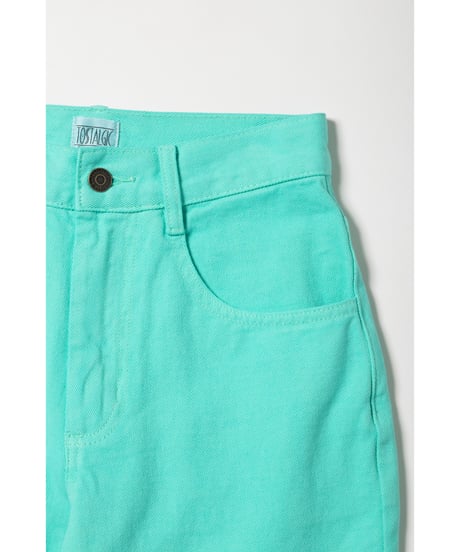 Tostalgic denim pants / blue green