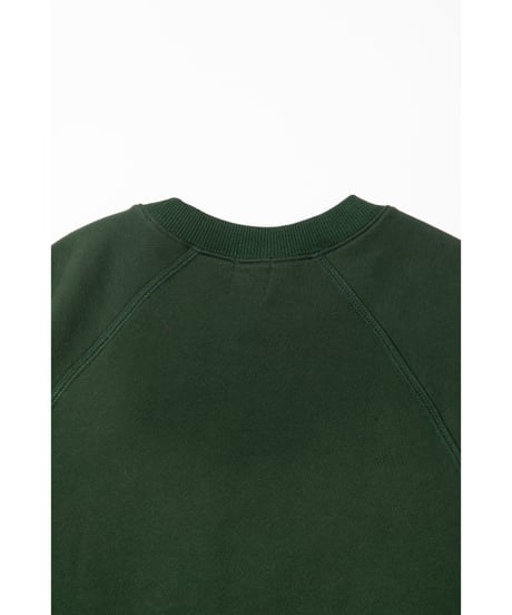 Fitted sweatshirt / green