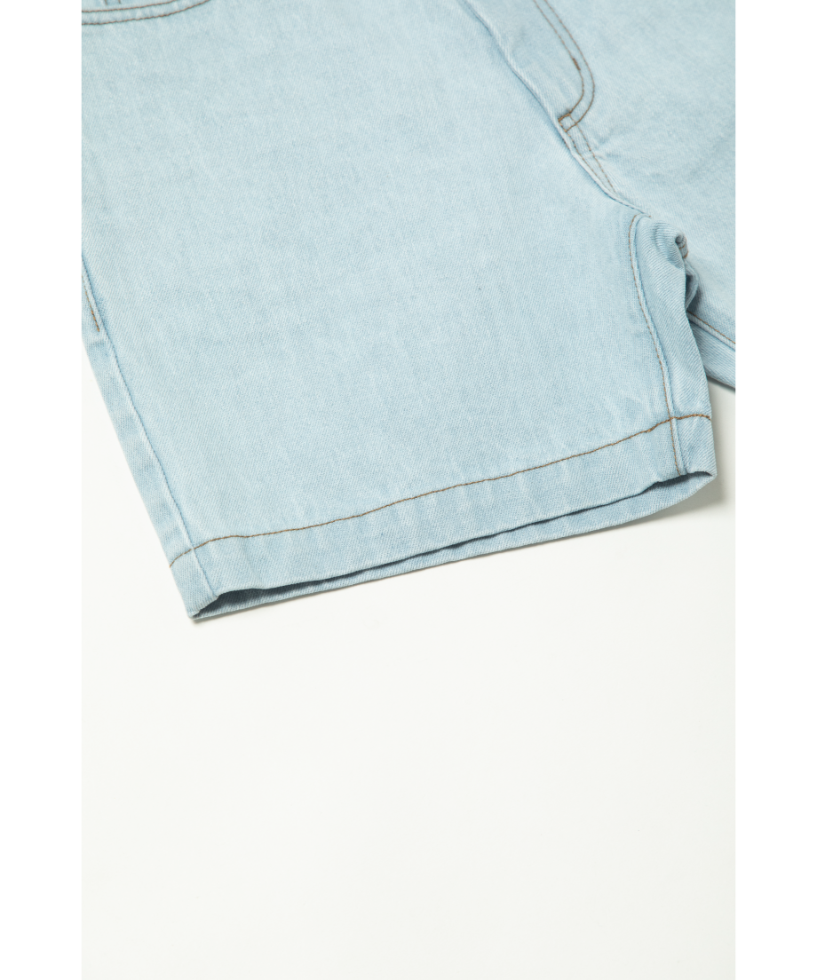 Denim half pants / blue | Tostalgic Clothing