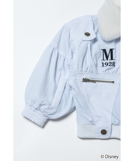 Mickey flight jacket(kids) / white