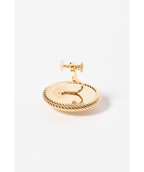 Pearl earring / pierce / gold