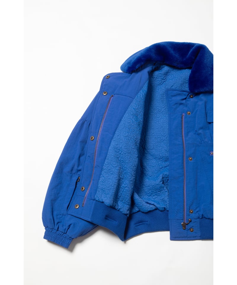 Mickey flight jacket / purple | Tostalgic Clothing