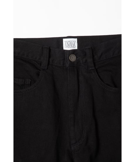 Tostalgic denim pants / black