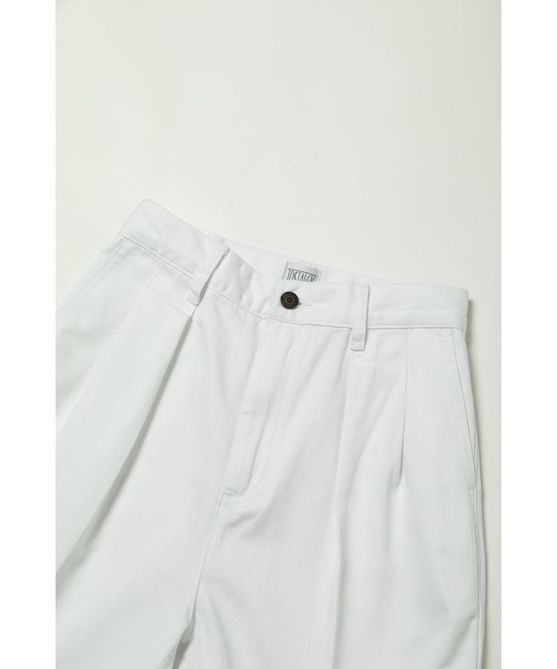 gypsohila just half pants 36 ホワイト Color half pants / white | Tostalgic Clothing