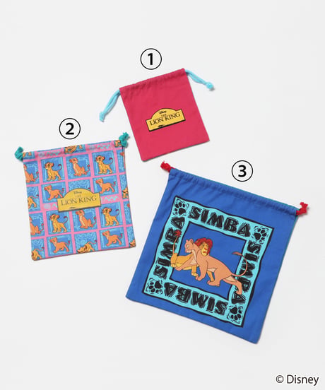 The Lion King / pouch set / assort [ Shipped in early Aug. ]