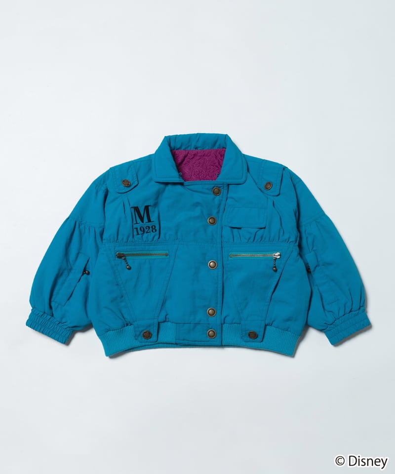 Mickey flight jacket(kids) / green | Tostalgic