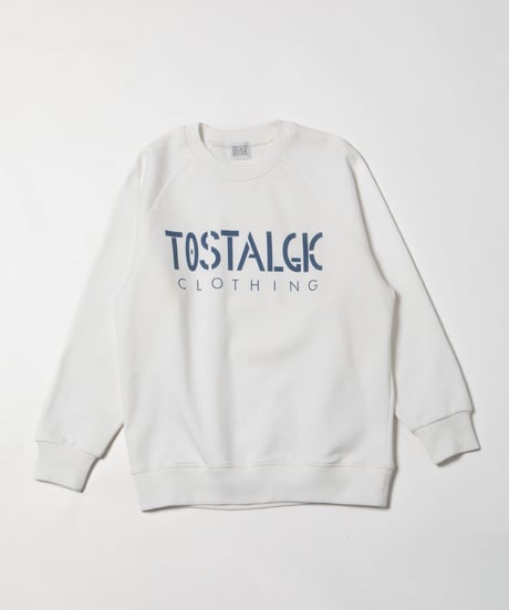 Fitted sweatshirt / white