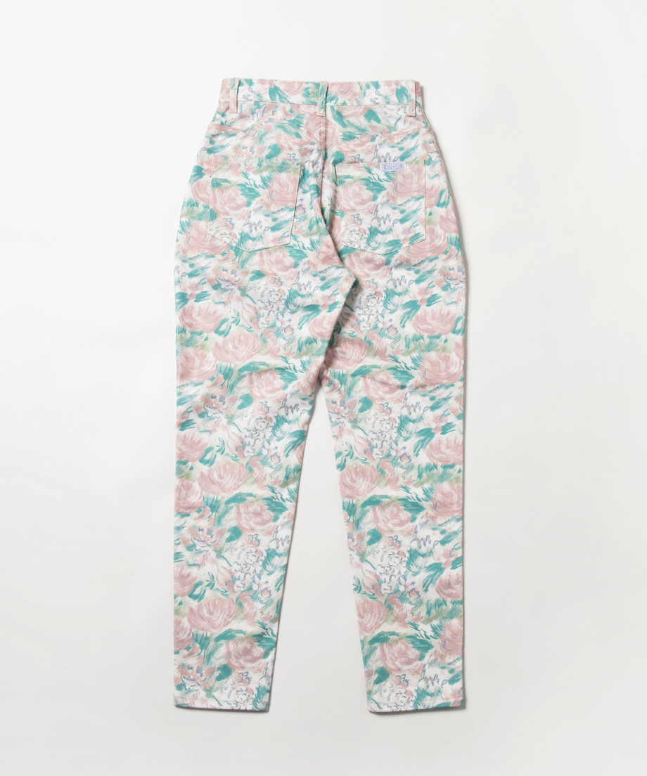 Tostalgic floral denim pants / floral | Tostalg