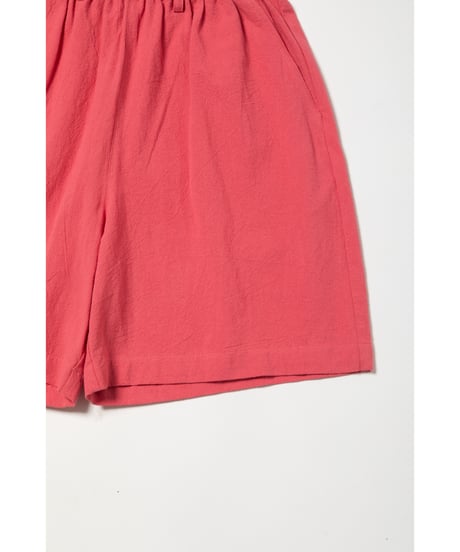 Summer half pants / salmon