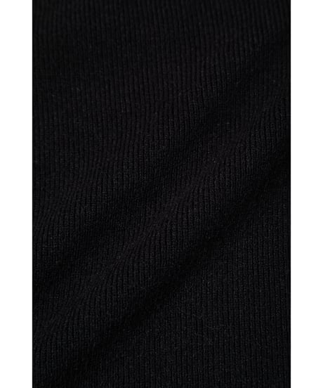 Turtle knit / black