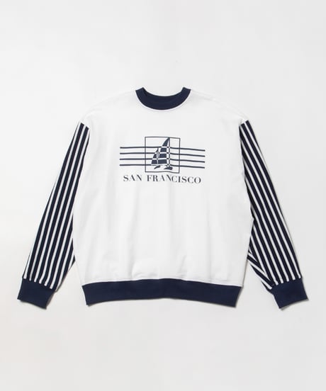 Yacht long sleeve tee / navy