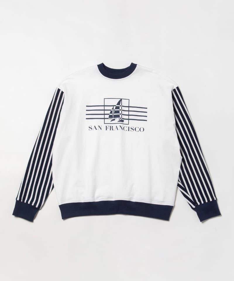 Yacht long sleeve tee / navy | Tostalgic Clothing