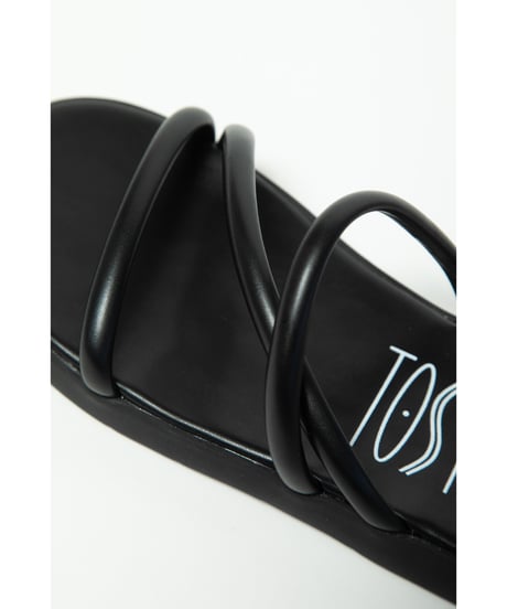 Flip flops / black