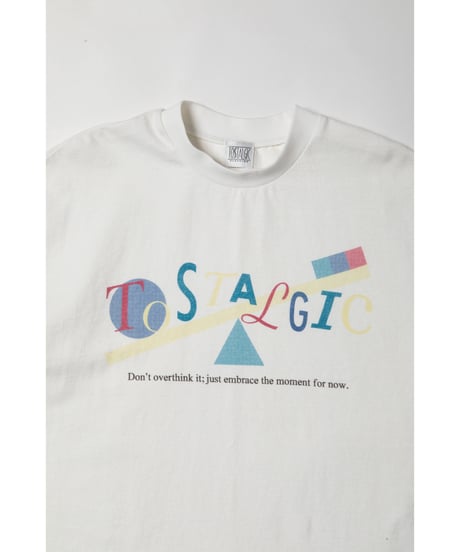 Balance logo tee / white