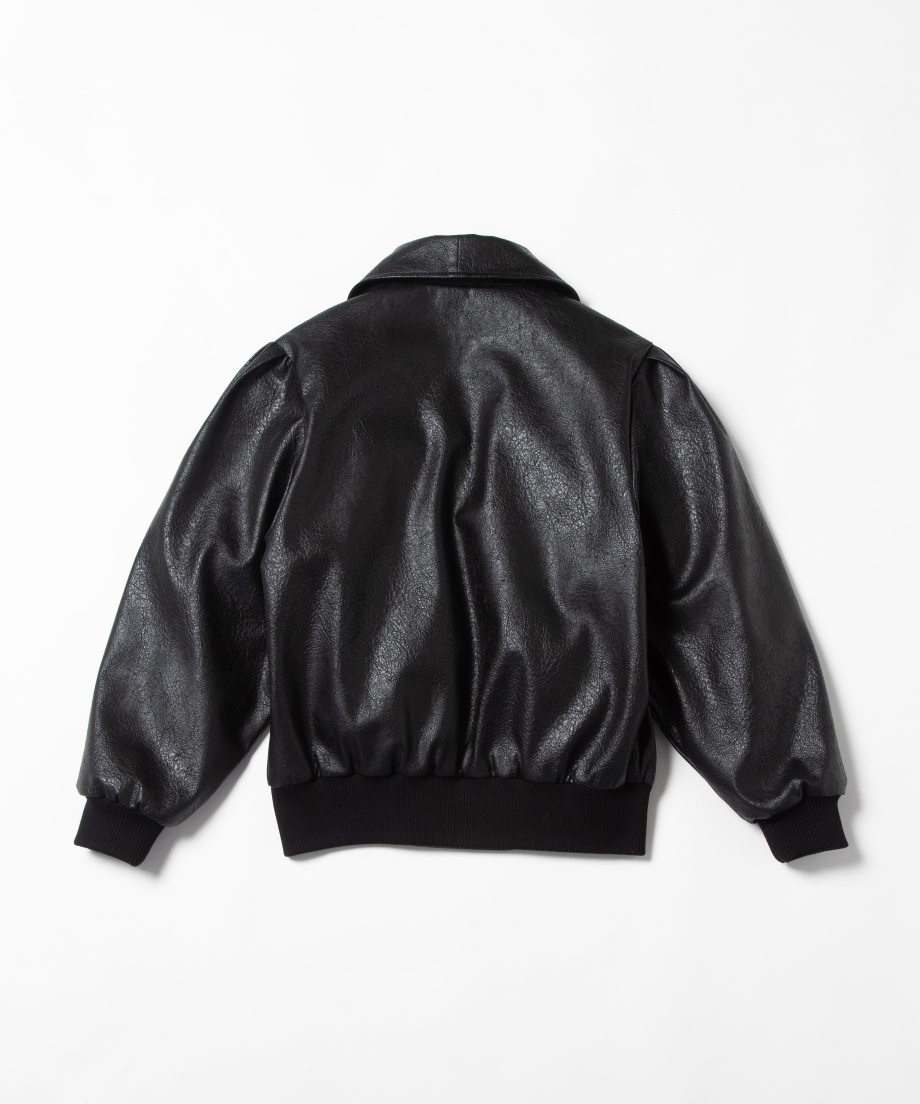 【美品】tostalgic clothing leather jacket 2way leather jacket / black | Tostalgic Clothing