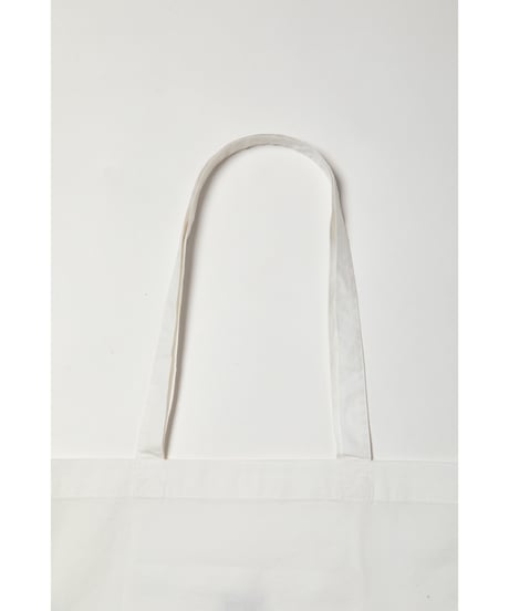 Balance logo tote bag / white