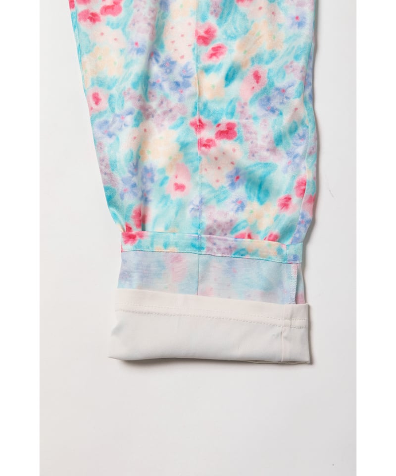 Floral slacks pants / floral | Tostalgic Clothing