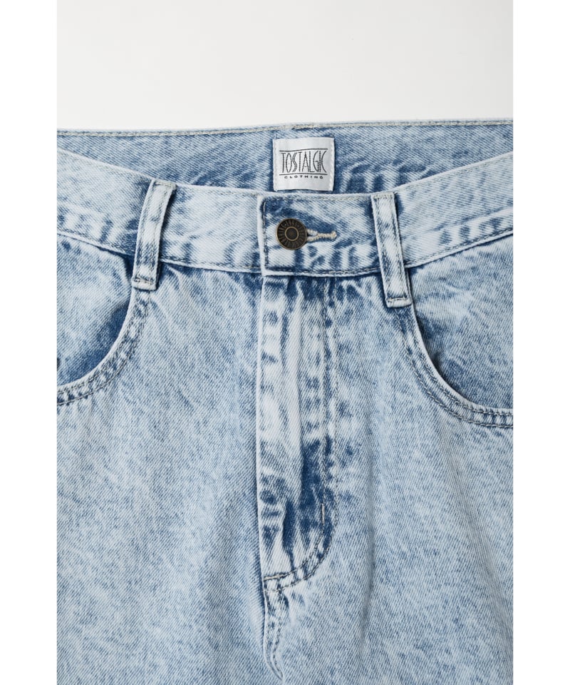 Tostalgic denim pants / acid wash | Tostalgic C