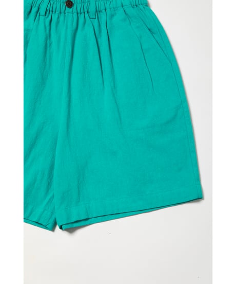 Summer half pants / green