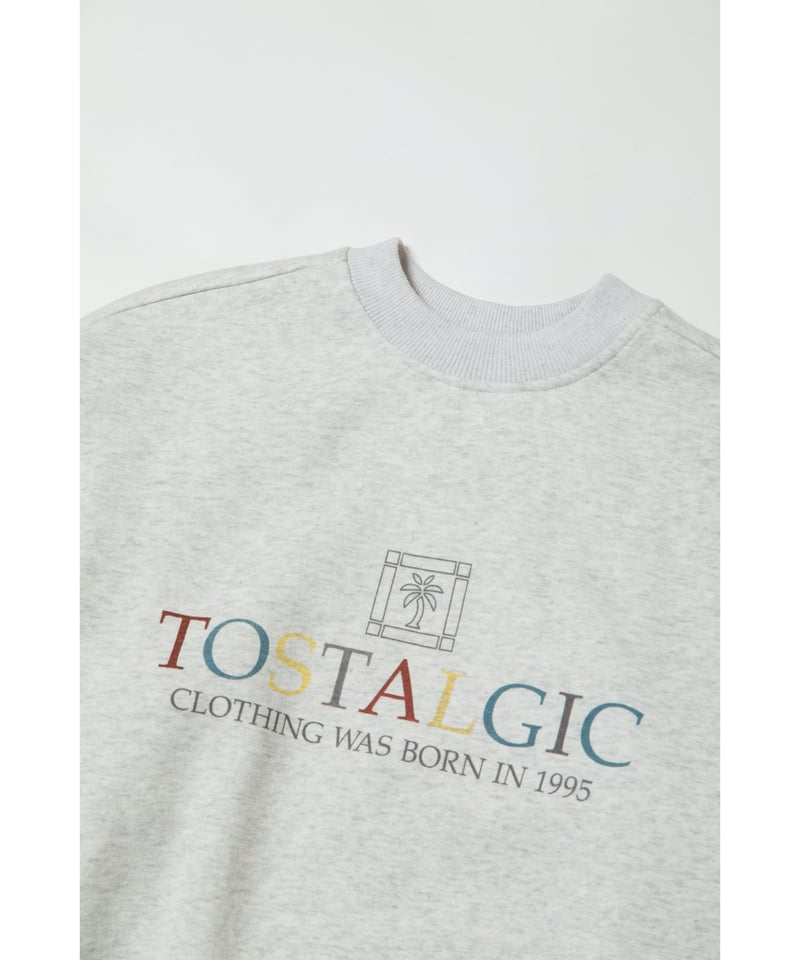新品　Palm tree sweatshirt / gray tostalgic Palm tree sweatshirt / gray | Tostalgic Clothing
