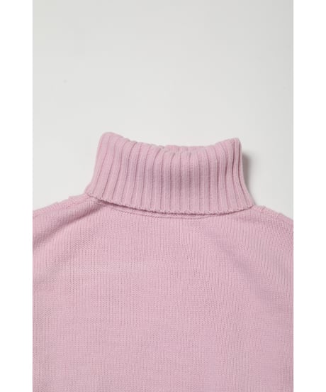 Cable sweater / pink