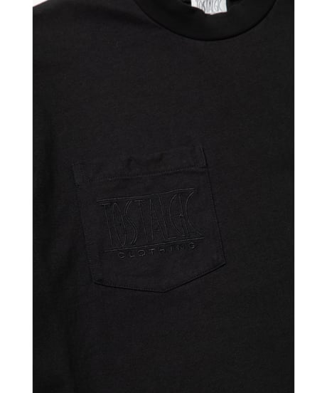 Tostalgic pocket tee / black