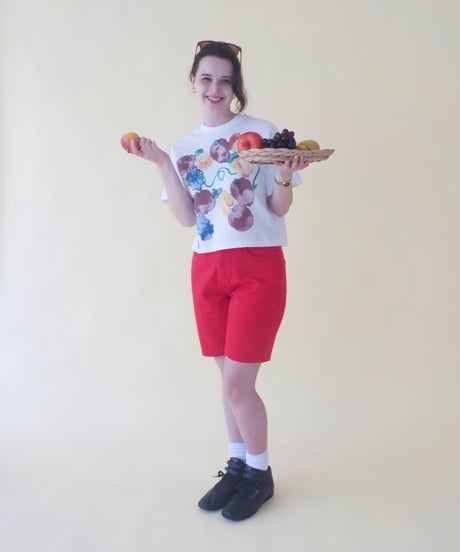 Fruits paint Tshirts / white