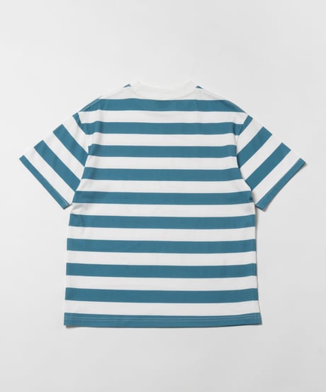 Tos logo stripe Tshirts / green