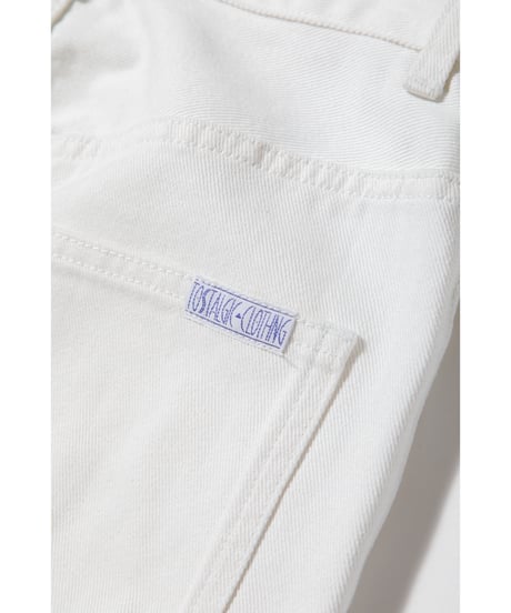 Tostalgic denim pants / white