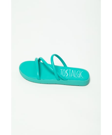 Flip flops / green