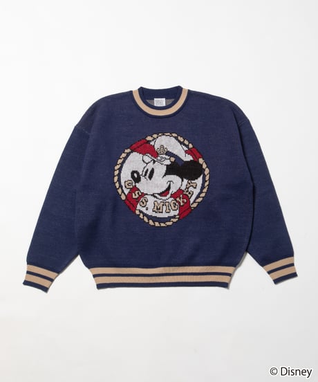 Captain Mickey sweater / navy