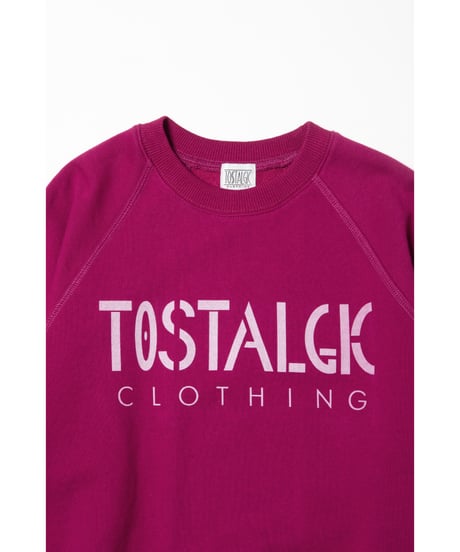 Fitted sweatshirt / pink