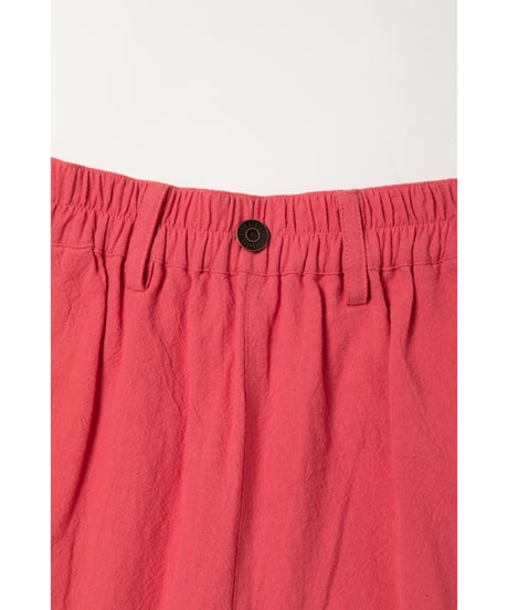 Summer half pants / salmon