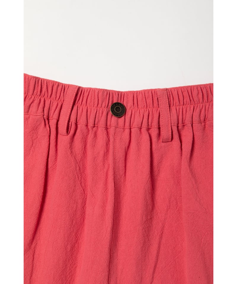Summer half pants / salmon | Tostalgic Clothing