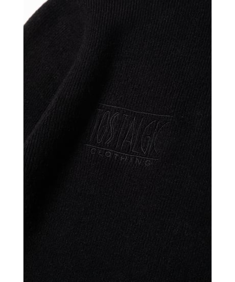 Turtle knit / black