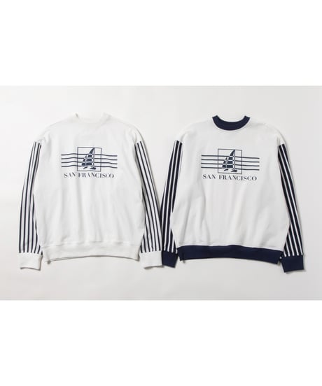 Yacht long sleeve tee / navy