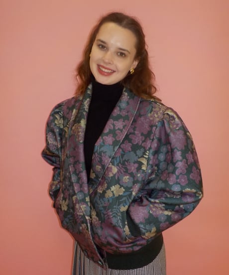2way floral jacket / floral