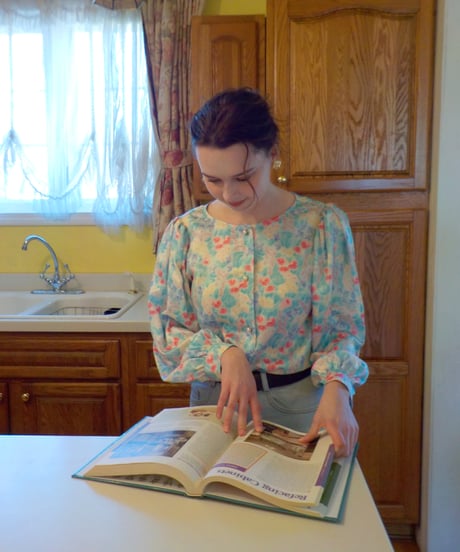 Floral blouse / floral