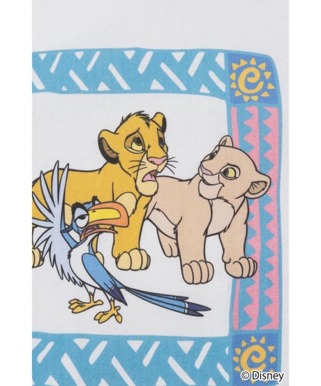 The Lion King / tee / white [ Shipped in early Sep. ]