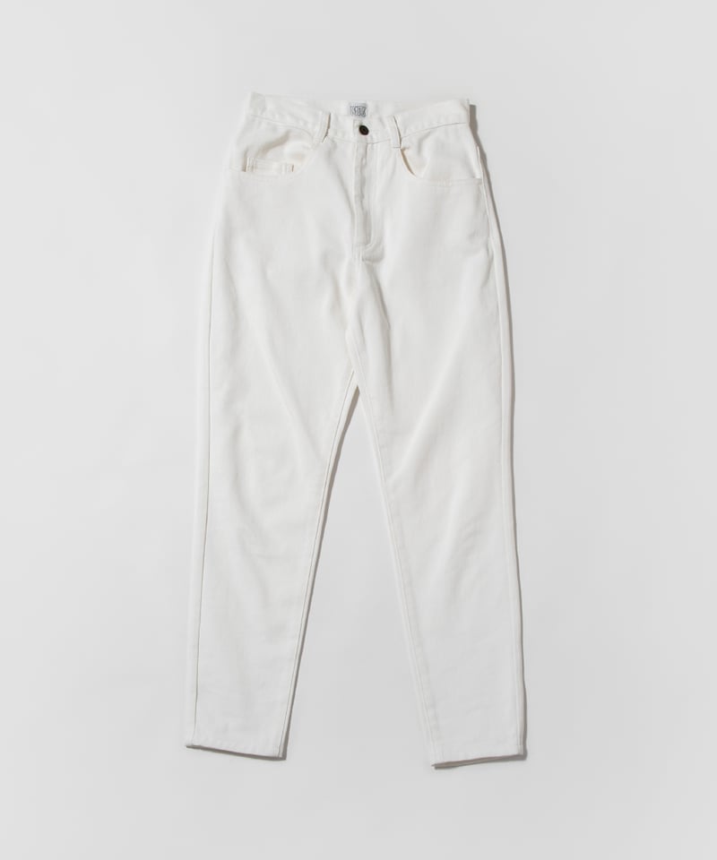 Tostalgic denim pants / white | Tostalgic Clothing