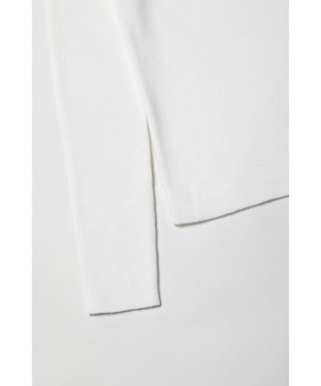 Turtle knit / white