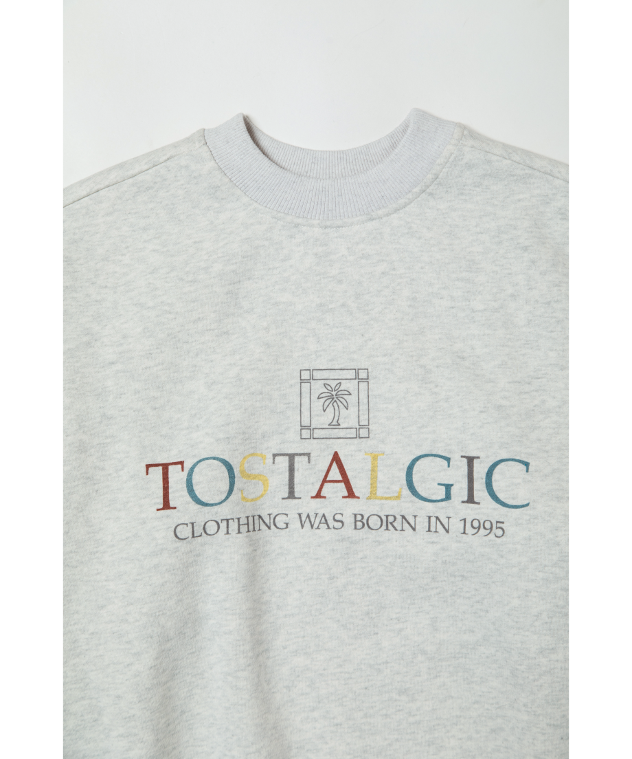 試着のみ⭐︎完売品tostalgic palm tree スウェット ホワイト トスタルジッククロージングPalm tree sweatshirt