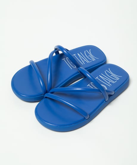 Flip flops / purple blue