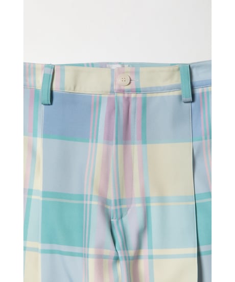 Slacks pants / checked