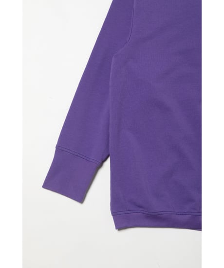Bottouns sweat shirt / purple