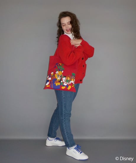 Disney holiday bag / red