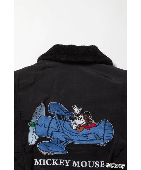 Mickey flight jacket / black