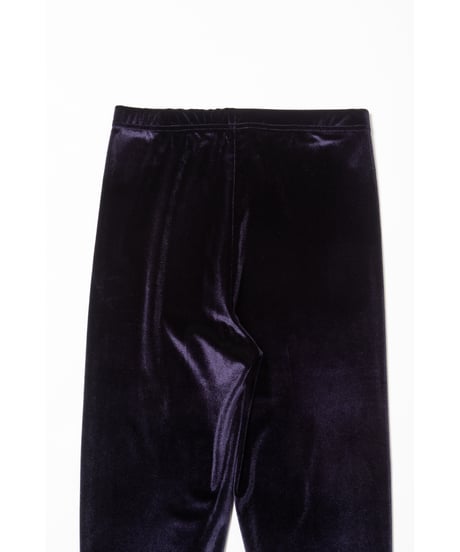 Velour leggins / blue black
