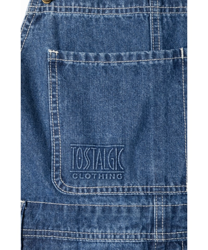Denim overall / blue | Tostalgic Clothing